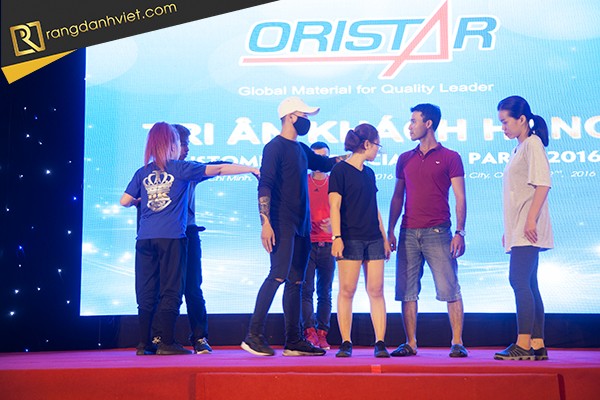 hậu trường hội nghị khách hàng Oristar