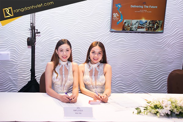 PG trong buổi lễ kỷ niệm thành lập công ty
